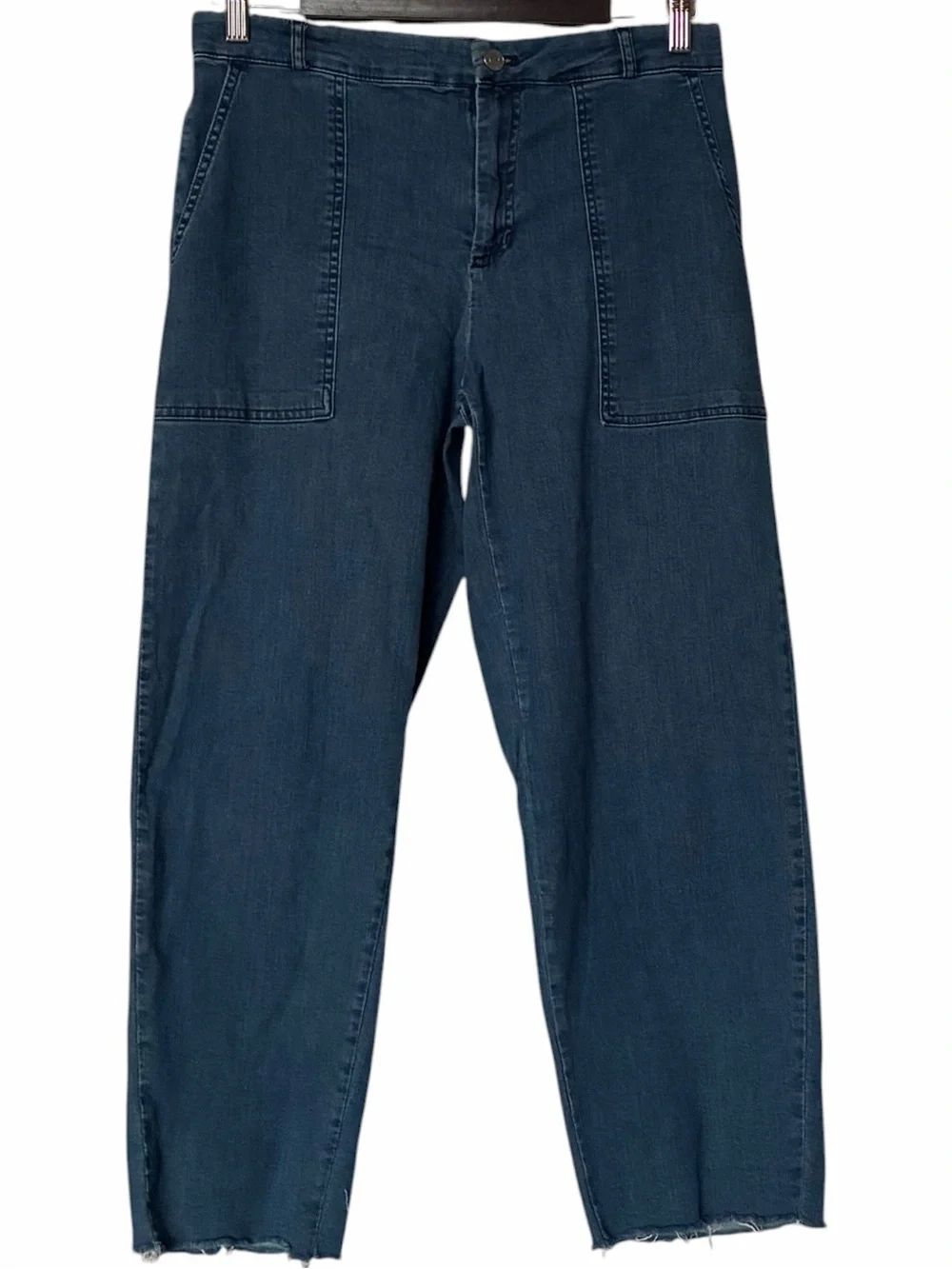 Zara Relaxed Summer Weight  Ankle Jeans